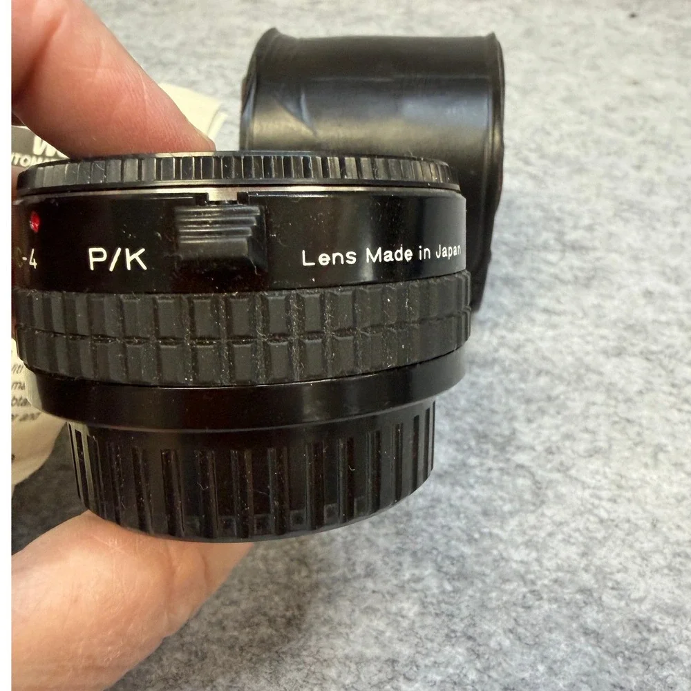 Wolfpro 2X Tele-Converter MC-4 for Pentax P/K Mount Lens Japan with Case‎